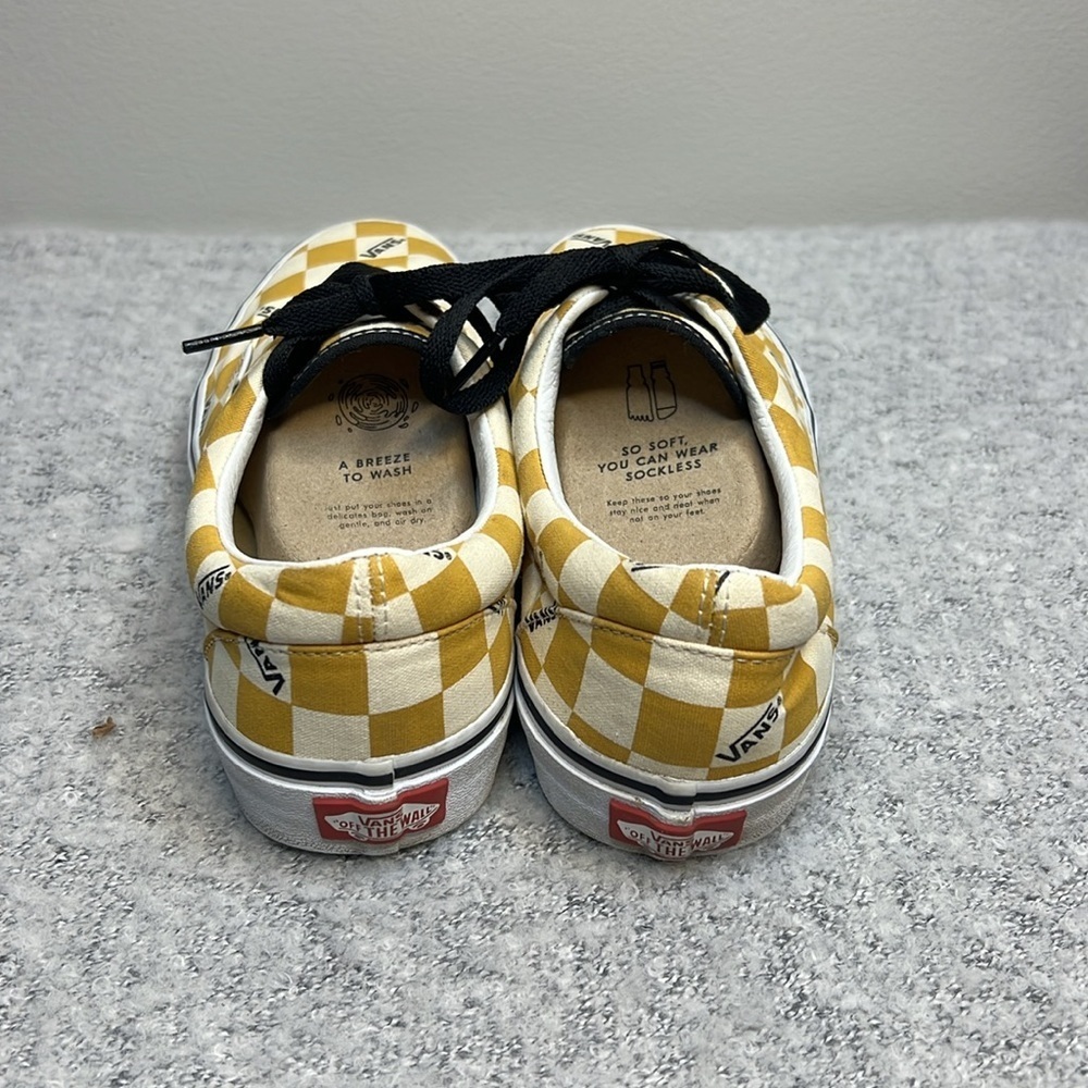 Mens Vans Era Big Check Yolk Yellow - EUC! Unisex - Crosslisted - Picture 11 of 16